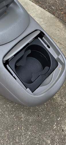 1994-1998 OBS Chevy center console cupholder insert upgrade
