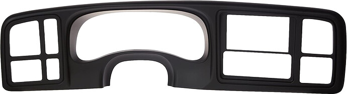 Metra DP-3002B Double DIN Dash Kit for 1999 - 2002 GM Full-Size Trucks/SUV's (Matte Black)