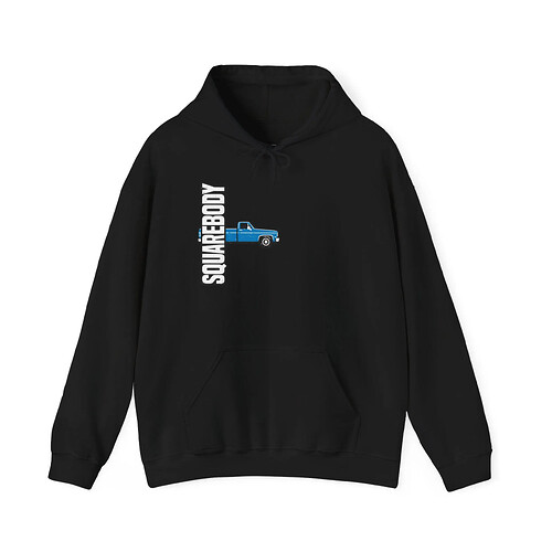 Squarebody Truck Hoodie - Vintage Truck Pullover for Enthusiasts