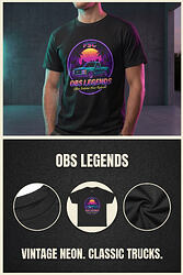 OBS Legends Chevy Shirt – Vintage OBS Chevy Truck Apparel by FullSizeChevy