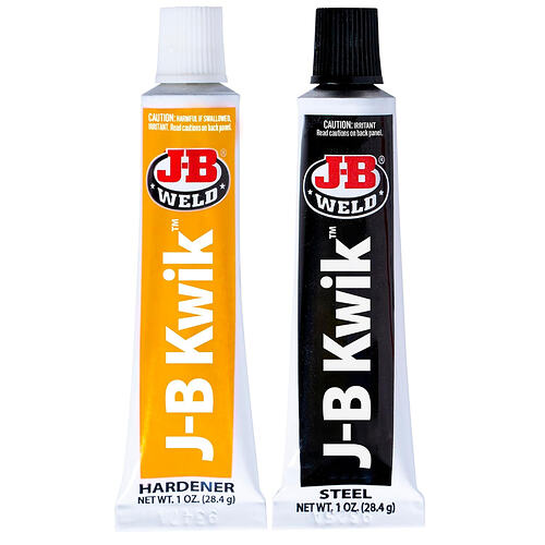 JB KwikWeld epoxy for OBS Express Van headlight knob swap GMT400