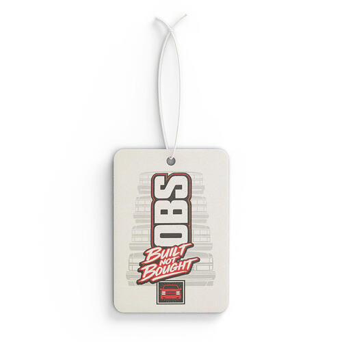 OBS Built Not Bought Car Air Freshener | GMT400 88 - 98 Chevy Truck Front