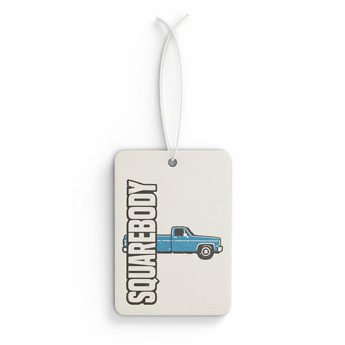 Squarebody Truck Car Air Freshener - Retro Vintage Pickup Scented Ornament